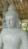  Product image 6 of the product “Seated Buddha made of Riverstone in Dhyana Position - gesture of meditation, H. 138 cm ”